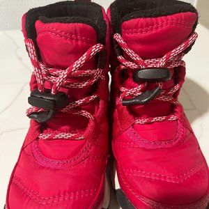 Toddlers Hot Pink Winter Boots